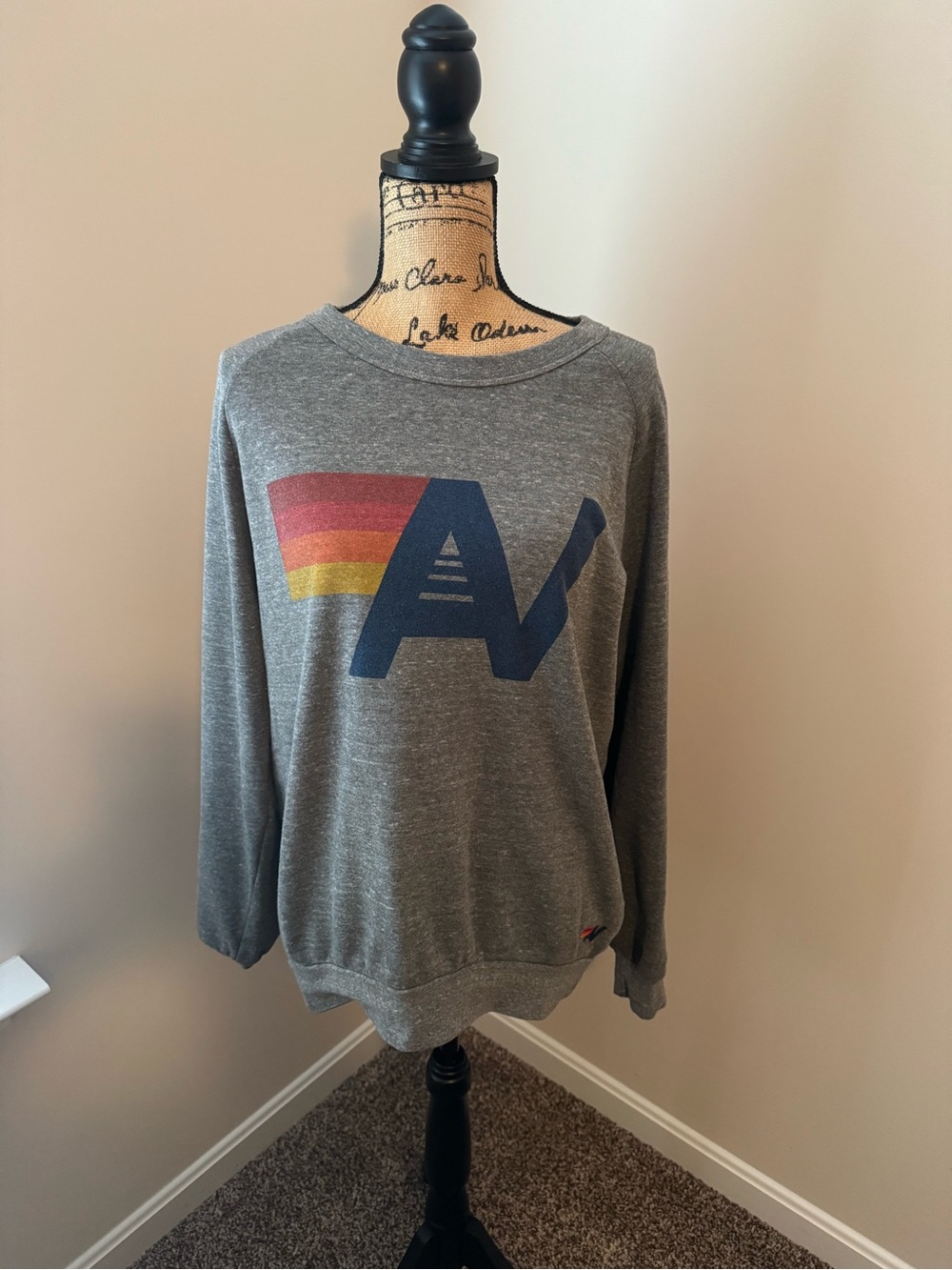 Aviator Nation logo  Crewneck